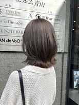 トロワエピ 表参道(Trois epis)&nbsp;くびれボブ/マロンベージュ