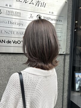 トロワエピ 表参道(Trois epis) くびれボブ/マロンベージュ