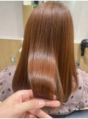 髪質改善カラー☆シルキーブラウン