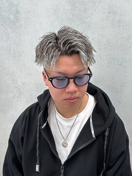 ルースト 西院店(ROOST) パイルツイスト×ホワイトハイライト