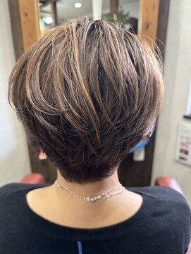 ヘアーハピネス ハート(hair happiness heArt) 30代40代50代脱白髪染めグレイヘア白髪ぼかしハイライト