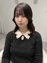 シーン(scene)&nbsp;ミディアムレイヤー×ブラウンカラー