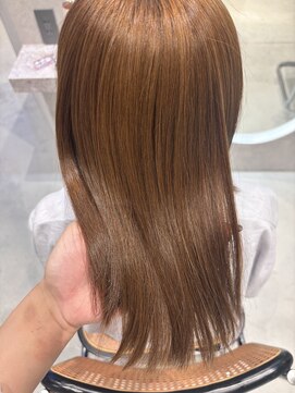 アースコアフュールボーテ 笛吹店(EARTH coiffure beaute) 艶カラー_明るめカラー