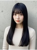 イメチェン/美髪/外ハネボブ/ワイドバング/髪質改善/縮毛矯正
