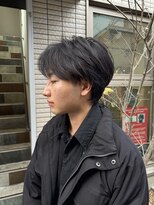 ゴーズゴー 吉祥寺(e)店(go s go) ニュアンスパーマ/メンズカット/センターパート/波巻きパーマ