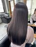 カット+髪質改善ストレート+TM(N)￥17600