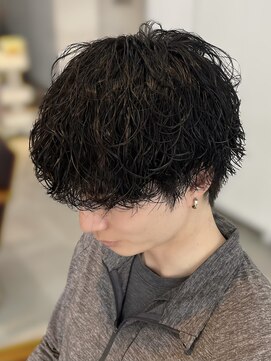 ザコーストバイネオリーブ 辻堂店(The coast by neolive) 強めシャドウパーマメンズカットニュアンスパーマ辻堂