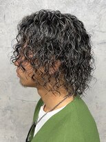 アンサー 渋谷(ANSWER)&nbsp;波巻きツイストスパイラル縦落ちパーマサーフカール