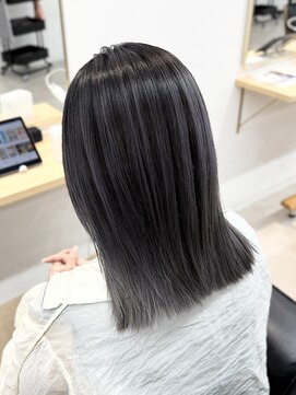 トト 船橋店(toto.) ☆ハイライトカラーくびれヘア奥行きショートレイヤーボブ[船橋]