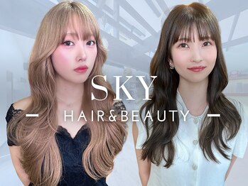 SKY hair＆beauty髪質改善/縮毛矯正/透明感カラー【スカイ】