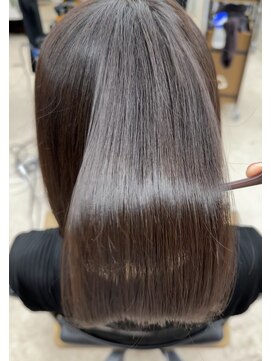 キイ ギンザ(k.e.y GINZA) 髪質改善酸性ストレート/透明感カラー