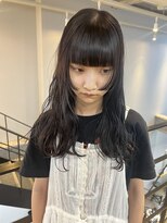 ヌープヘアーアイス(NUUP.hair ici)&nbsp;大人ラベンダーグレージュ◎透明感カラー×小顔レイヤー