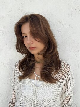 マスカリ(muscali) 黒髪/表参道ハイライト/オリーブグレー/小顔/ココアベージュd92