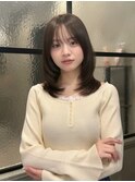 似合わせカット×大人ガーリー[ダークアッシュ/韓国]