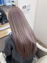 フェニーチェ オン ザ ビーチ(FENICE on the beach)&nbsp;ピンクグレージュ#髪質改善#髪質改善カラー#前髪#韓国