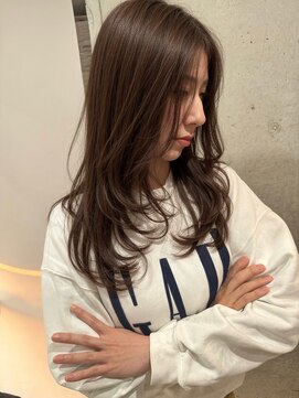 マーシュ ルーヴェ(marshu Luve) 韓国オンニスタイル/韓国レイヤー/モカベージュ