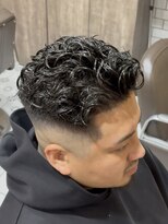 グルーマーズトウキョウ(GROOMER/S TOKYO)&nbsp;men's/波巻きツイストスパイラル/リバースセンターパート