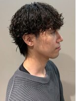 オレンジペコ(orange peco)&nbsp;スパイラルパーマ マッシュウルフ メンズカット ツーブロック