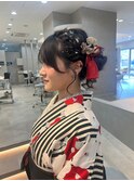 卒業式hair