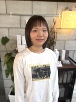 ファスナー(fustener) レイヤー×オン眉