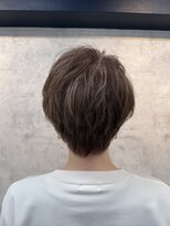 ゼン(zen) ハイライト×イルミナラベンダー透け感ショート