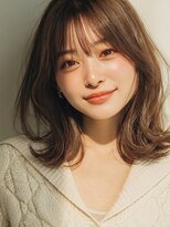 ユニット 蕨西口店(UNIT)&nbsp;ミディアム20代30代ストレートレイヤー前髪なし前髪あり蕨駅