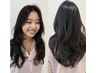【似合わせレイヤーカット】 カット+透明感カラー+システムトリートメント