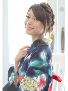 ヘアリゾート ブーケ(hair+resort bouquet) 「ドキッ」色っぽ浴衣アレンジ