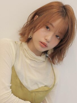 アグ ヘアー ファボリ 守谷店(Agu hair favori) 《Agu hair》ナチュラルなくせ毛風ミディ