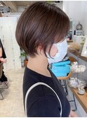 まとまり束感ショート　担当　佃