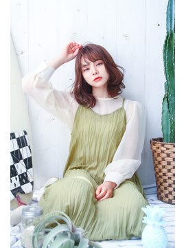 エミュー 上大岡店(emue) イメチェン/ホワイトブロンド/外ハネボブ/美髪/上大岡