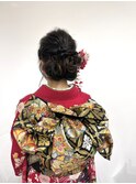 【BelleCoupes】岡本真由美 着物ヘアセット 振袖 卒業式 結婚式