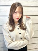 [中野莉子] 魅力倍増カール大人ミディアムアッシュブラウン１