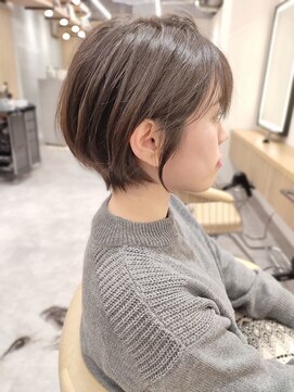 ロンドプロフィール 浦和(Lond profil) 【lond.海気】耳かけ丸っこショート☆