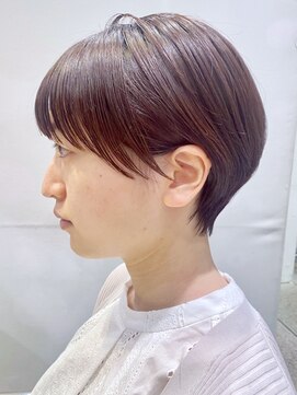 アイティー バイ アルバム 浦和店(IT by ALBUM) ミニショート_ショコラベージュボブルフベビーバング_ba343091