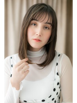 カバーヘア ブリス 戸田公園西口店(COVER HAIR bliss) グレーベージュ大人ハイライトワンカールZ戸田公園10代20代30代