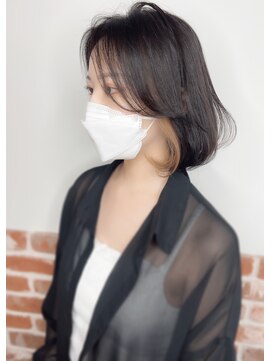 エニー 栄(Any) 韓国っぽ♪ダークショコラ×インナーカラー