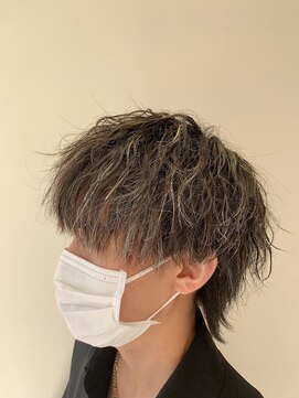 フォルテ 草薙店 ホワイトメッシュ ツイストスパイラルパーマ