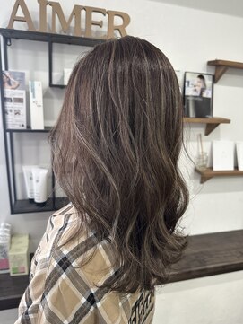 エメヘアデザイン ルイス(Aimer Hair Design Lewis) ブライツカラー/ブリーチなしダブルカラー