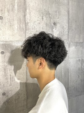 メゾンフォーメン(Maison for men) 波巻きスパイラル　波パーマ