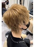 ◆ 韓国大宮顔周り髪質改善レイヤー前髪カットくびれブリーチ