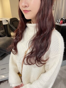アミル(amiLe) ブリーチ無し/ワインレッド/ピンクブラウン/D