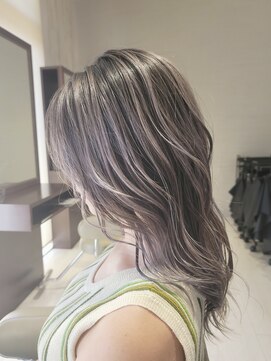 ヘアメイク アリエス 岩切店(HAIR MAKE aries) 【仙台 岩切 ナチュラルレイヤー】エアタッチバレイヤージュ