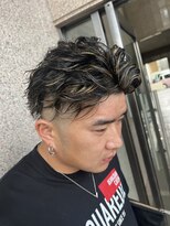 アミュー(amiu)&nbsp;ハイライト抜きっぱなしメッシュ