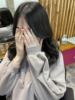 スターリバー(STAR RIVER)&nbsp;透け感ブラック×顔まわりカット