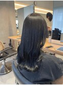<小岩井美希>ダークグレージュ/ブルージュ/地毛風カラー