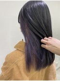 色落ちまで可愛い紫インナー☆