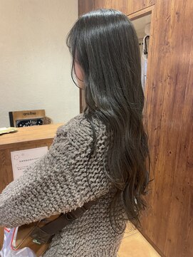 アルジス(aruJisu) スーパーロング×オリーブベージュ