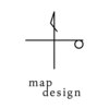 マップデザイン(map design)のお店ロゴ