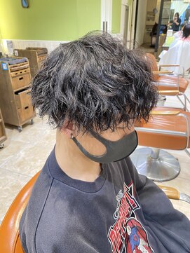 ネオリーブソラ 相模大野店(Neolive sola) メンズツイストスパイラルパーマ